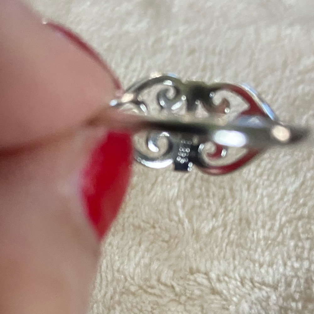 Scroll Cross Ring - image 2